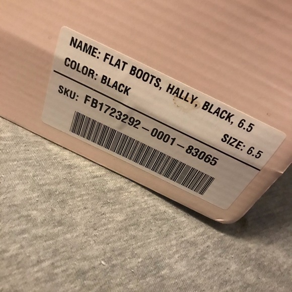 NWT black boots size 6.5 - Picture 8 of 8